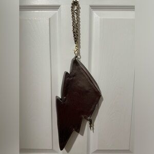 NWOT Betsy Johnson lighting bolt purse/wristlet